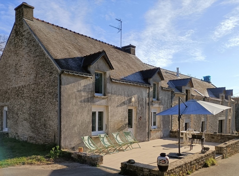 Hébergement Gite chambre kermual kerado elven vannes plage morbihan maison pierre historique charme animaux cheval